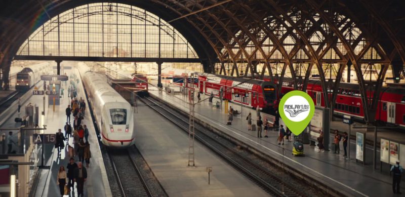 ADLATUS CR700 Nebendarsteller im neuen Werbespot der Deutschen Bahn
